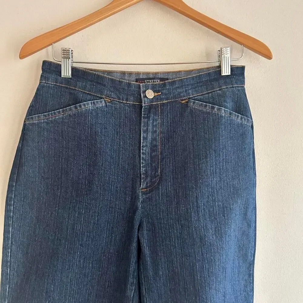 Vintage bill blass denim capri